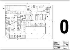 Planta baja. Modificación 2020 en la licencia del proyect ode construcción de 2019.