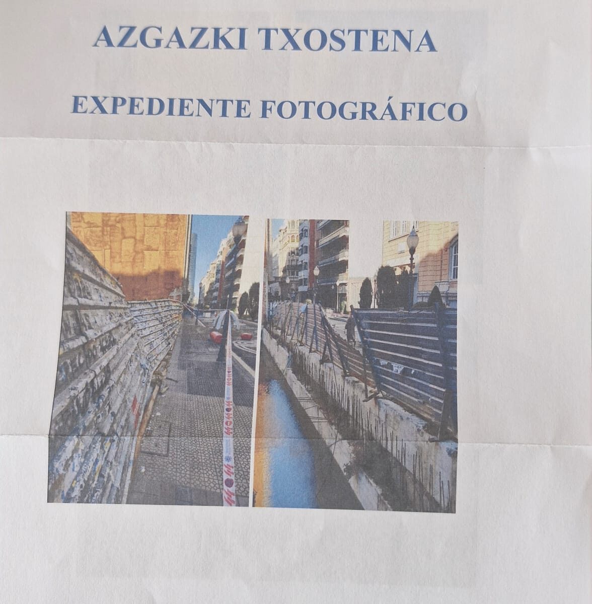 Expediente fotográfico bomberos. Caída de valla Obispado y Mutualia. 23 enero 2026.